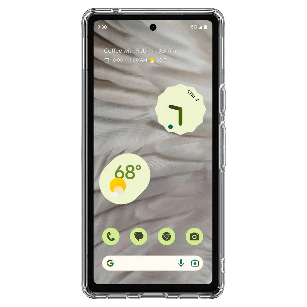 Google Pixel 7A vāciņš melns SPIGEN ULTRA HYBRID ONETAP RING MAGSAFE