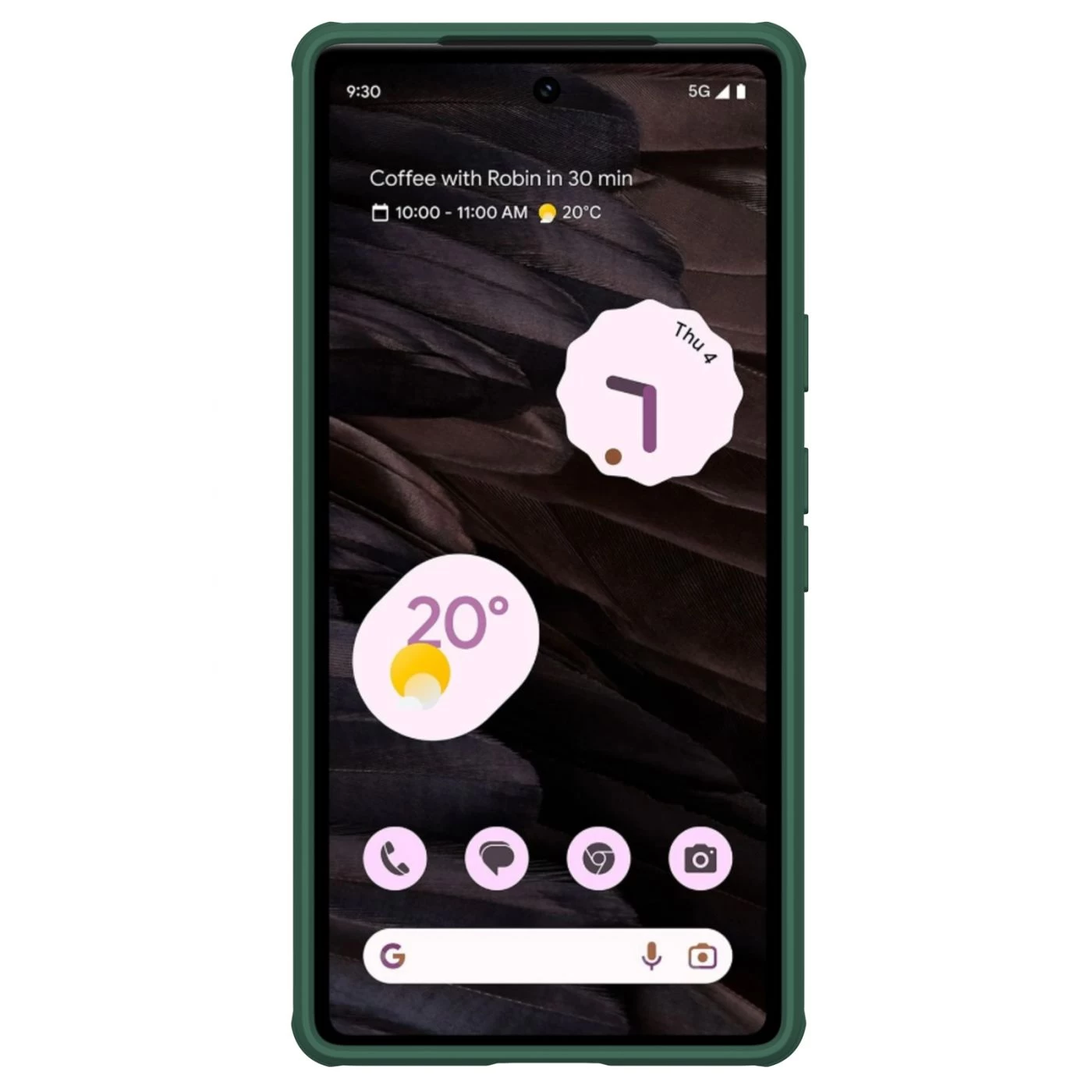 Google Pixel 7A ümbris hõbe NILLKIN CAMSHIELD PRO