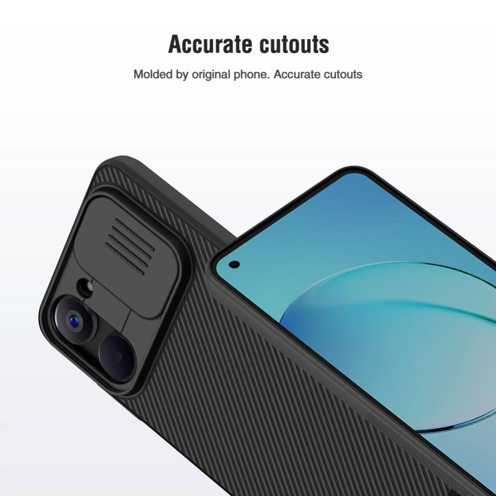 Oppo Realme 10 4G чехол черный NILLKIN CAMSHIELD