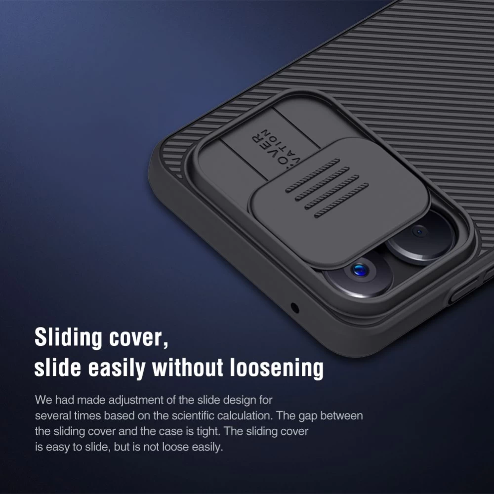 Oppo Realme 10 4G чехол черный NILLKIN CAMSHIELD