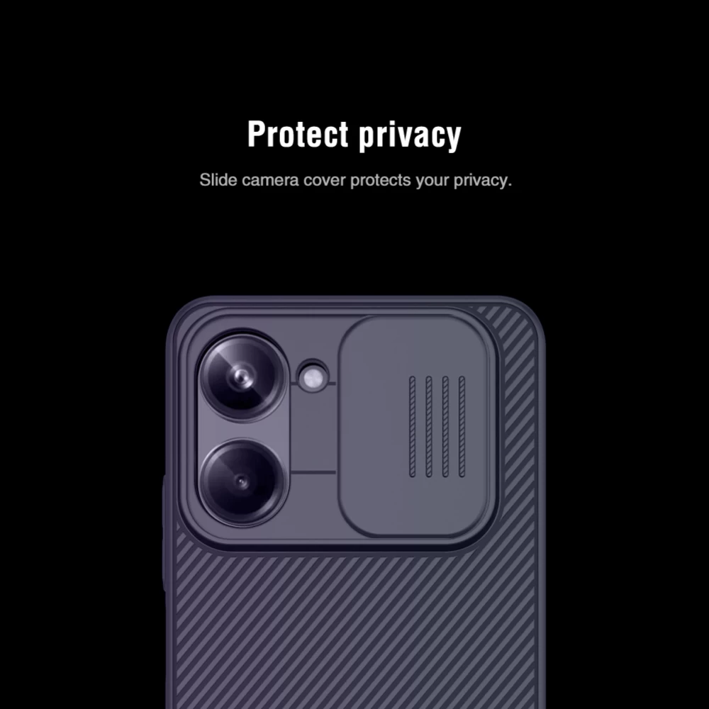 Oppo Realme 10 Pro 5G ümbris sinine NILLKIN CAMSHIELD