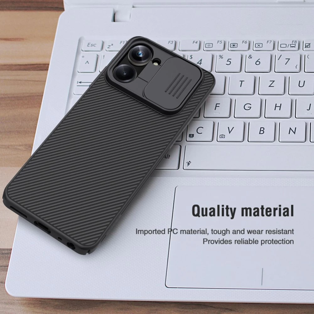 Oppo Realme 10 Pro 5G ümbris sinine NILLKIN CAMSHIELD
