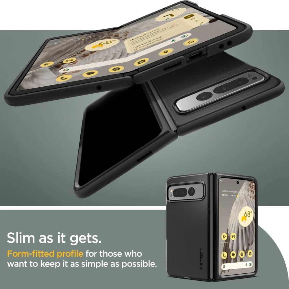 Google Pixel Fold ümbris must SPIGEN THIN FIT