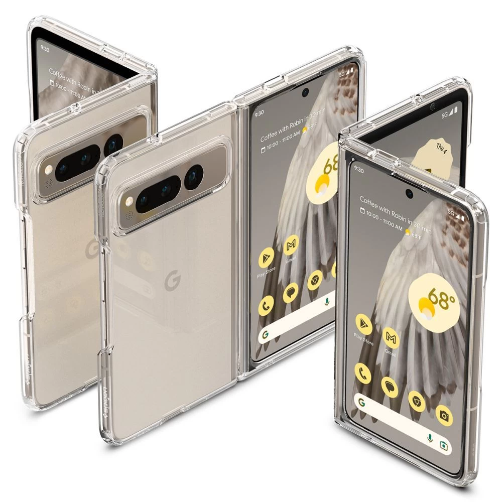 Google Pixel Fold ümbris läbipaistev SPIGEN ULTRA HYBRID