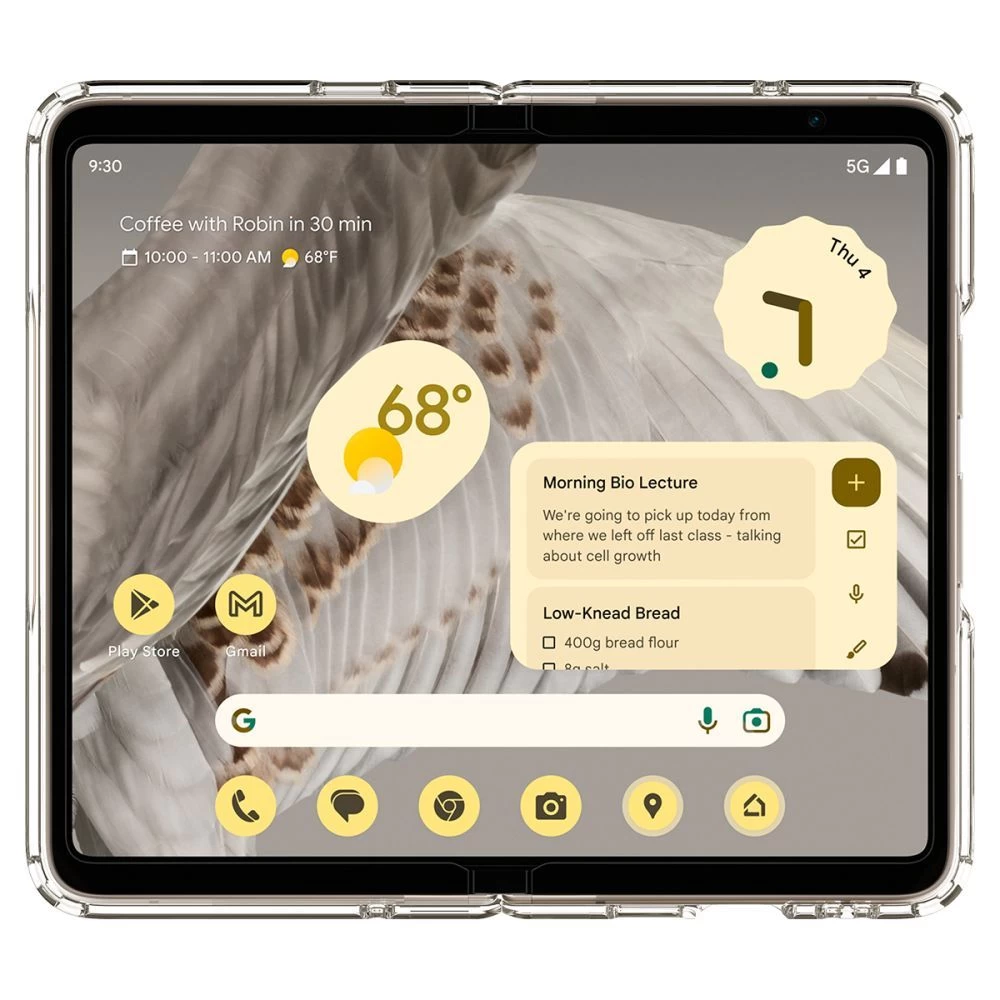 Google Pixel Fold ümbris läbipaistev SPIGEN ULTRA HYBRID