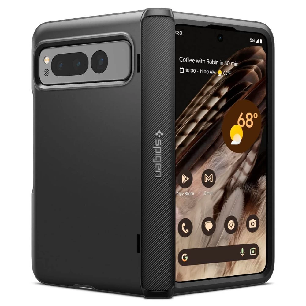 Google Pixel Fold ümbris must SPIGEN SLIM ARMOR PRO