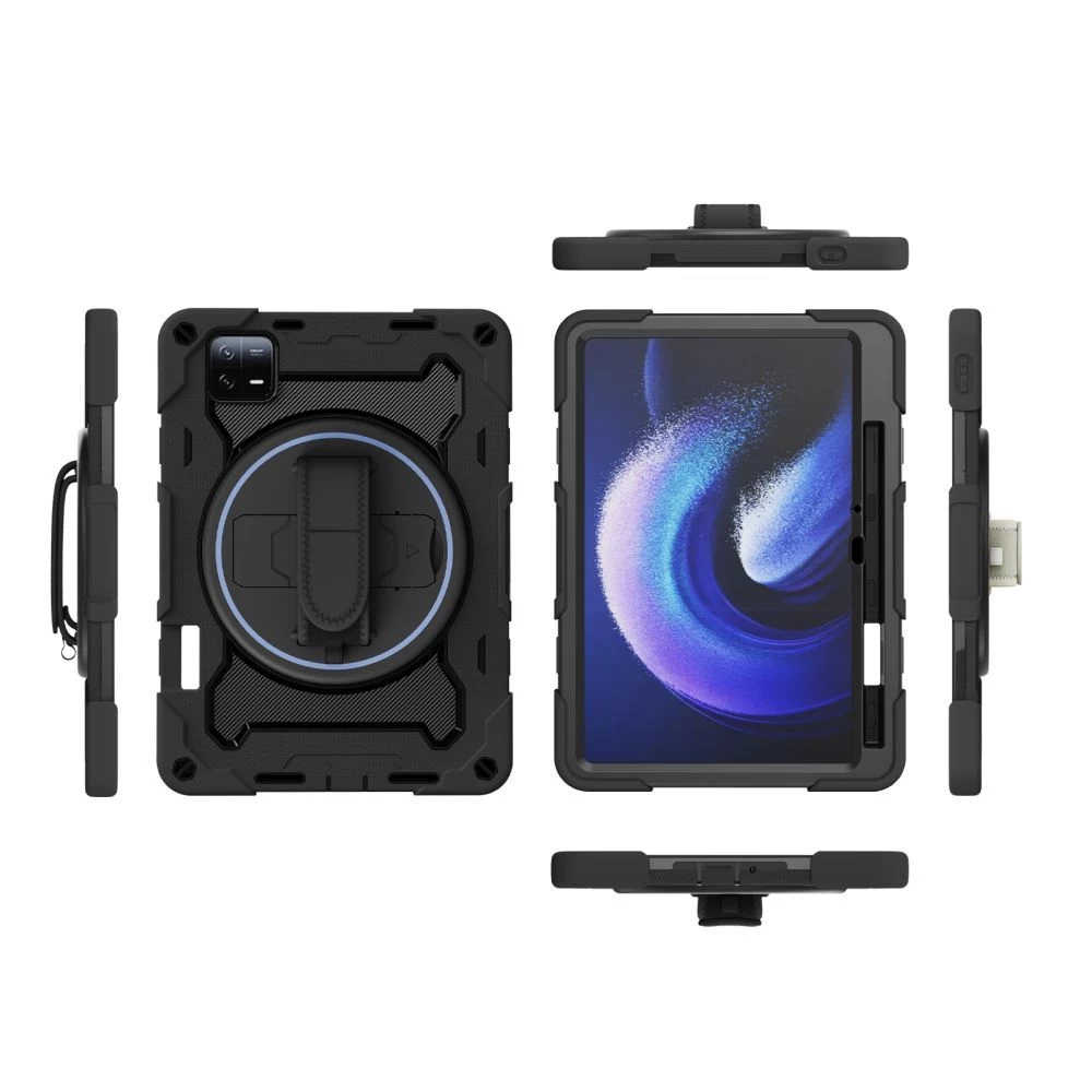 Xiaomi Pad 6/Pad 6 Pro tahvelarvuti ümbris must TECH-PROTECT SOLID360