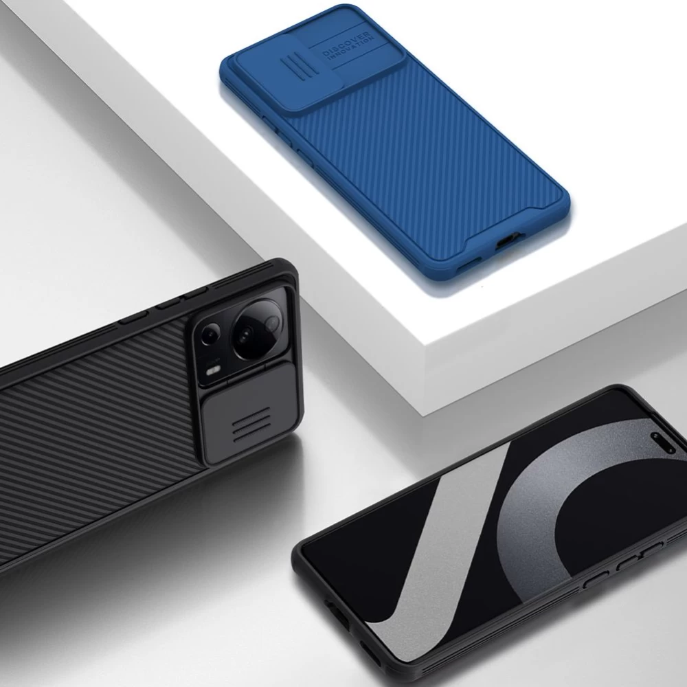 Xiaomi 13 Lite dėklas žalia NILLKIN CAMSHIELD PRO