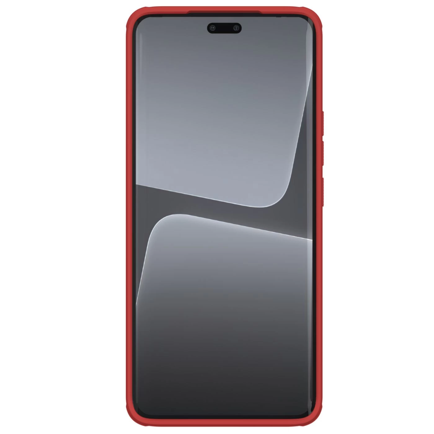 Xiaomi 13 Lite чехол красный NILLKIN SUPER FROSTED SHIELD PRO