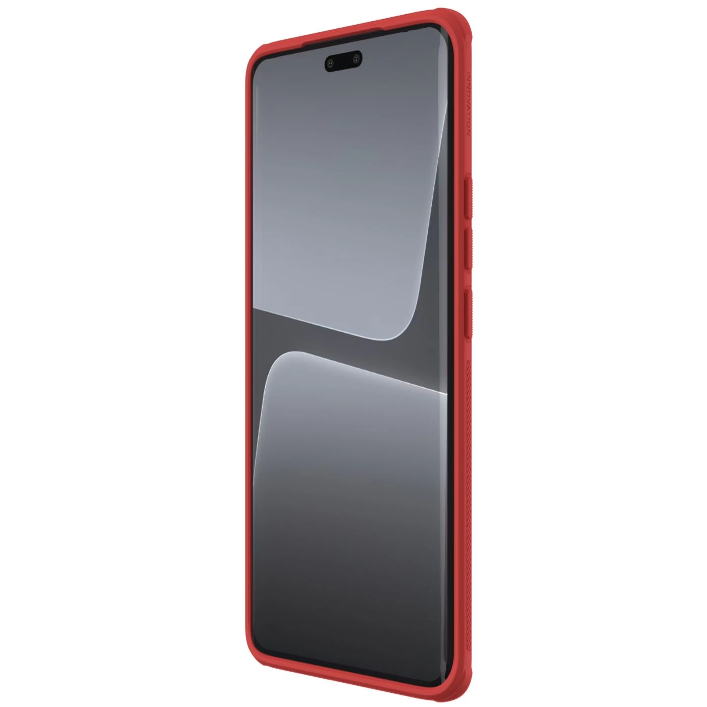 Xiaomi 13 Lite чехол красный NILLKIN SUPER FROSTED SHIELD PRO