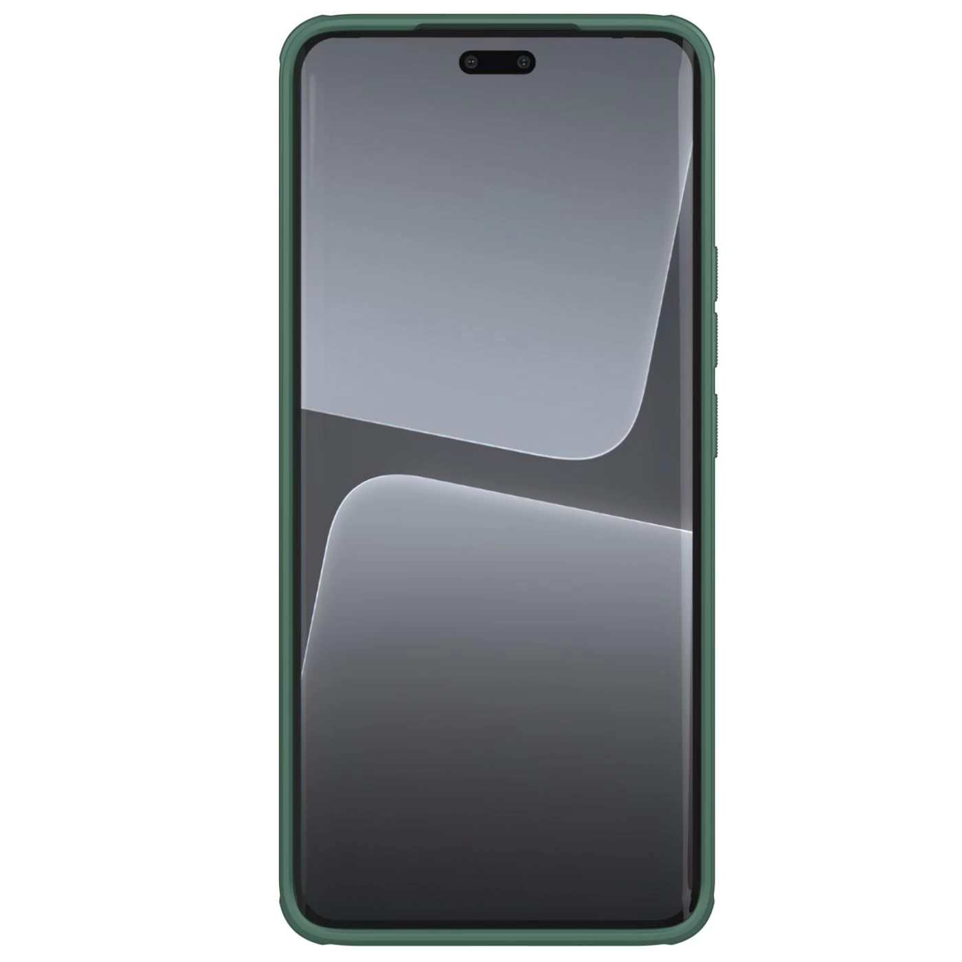 Xiaomi 13 Lite чехол зеленый NILLKIN SUPER FROSTED SHIELD PRO