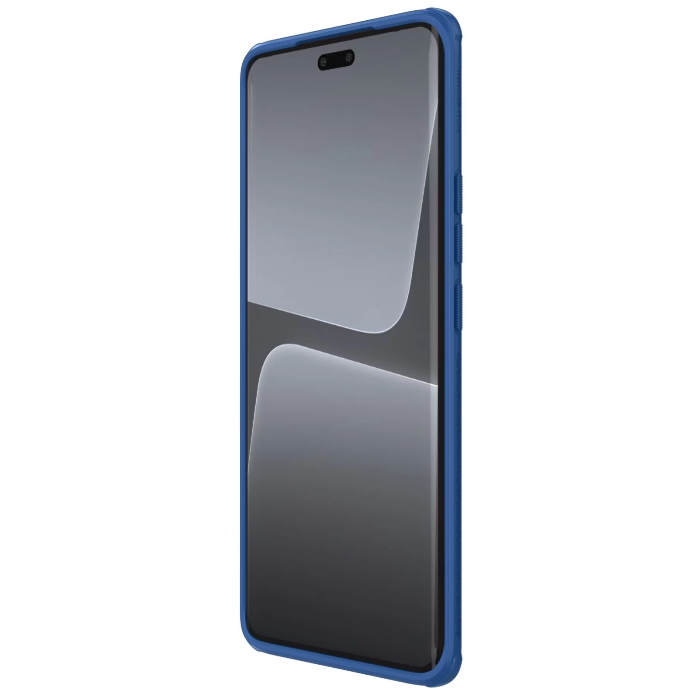 Xiaomi 13 Lite чехол синий NILLKIN SUPER FROSTED SHIELD PRO