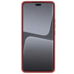Xiaomi 13 Lite чехол красный NILLKIN SUPER FROSTED SHIELD PRO