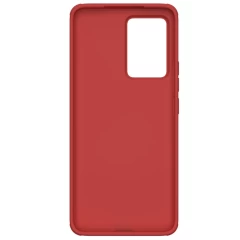 Xiaomi 13 Lite чехол красный NILLKIN SUPER FROSTED SHIELD PRO