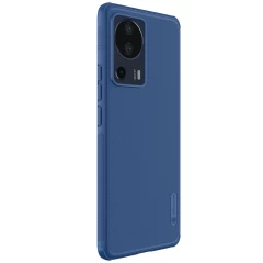 Xiaomi 13 Lite чехол синий NILLKIN SUPER FROSTED SHIELD PRO