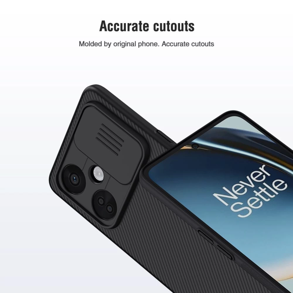 OnePlus Nord CE 3 Lite чехол синий NILLKIN CAMSHIELD CE3