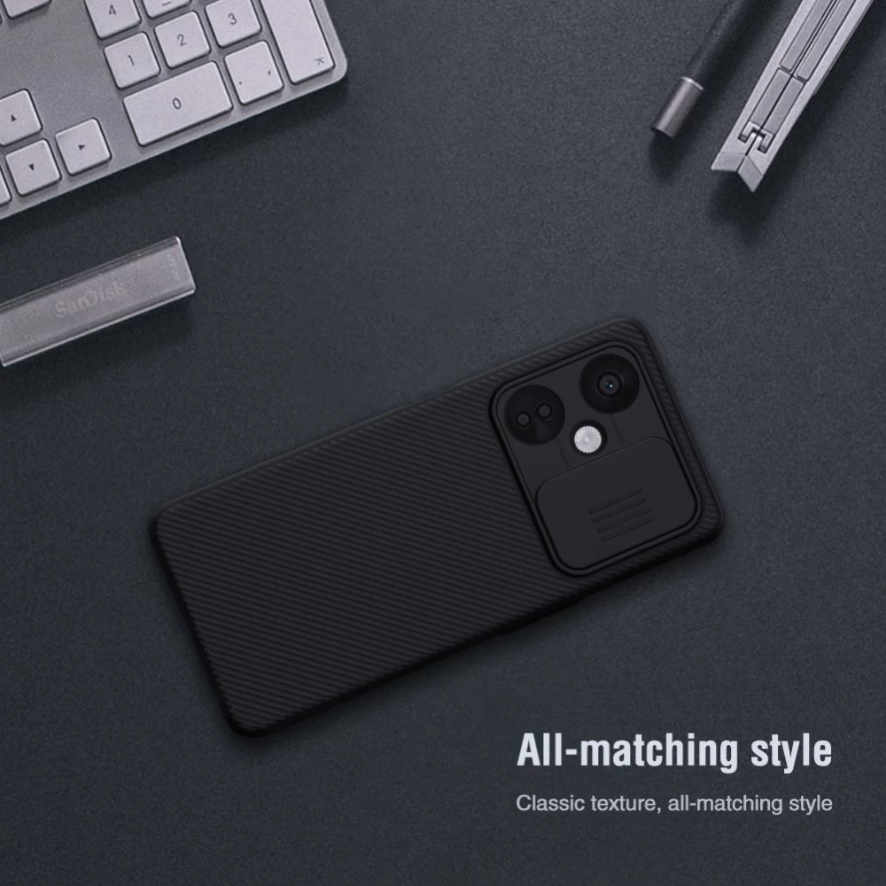OnePlus Nord CE 3 Lite чехол синий NILLKIN CAMSHIELD CE3
