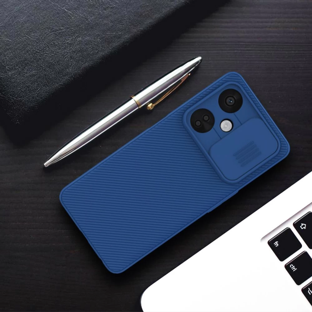 OnePlus Nord CE 3 Lite чехол синий NILLKIN CAMSHIELD CE3