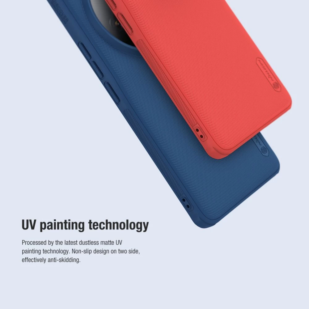Xiaomi 13 Ultra dėklas mėlyna NILLKIN SUPER FROSTED SHIELD PRO
