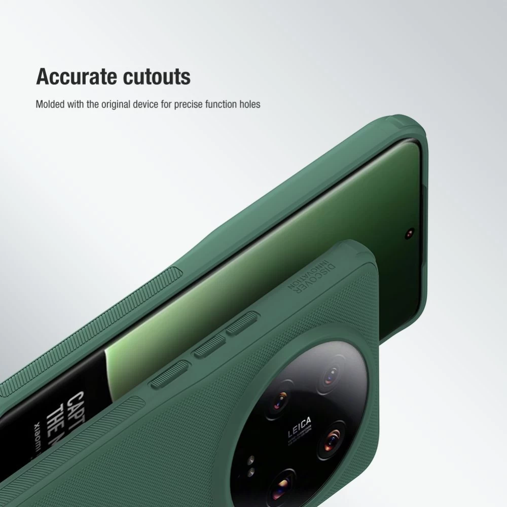 Xiaomi 13 Ultra dėklas mėlyna NILLKIN SUPER FROSTED SHIELD PRO
