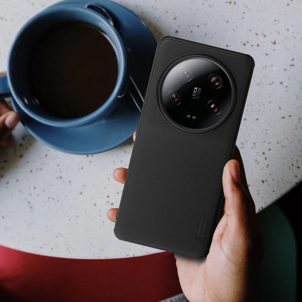 Xiaomi 13 Ultra dėklas mėlyna NILLKIN SUPER FROSTED SHIELD PRO