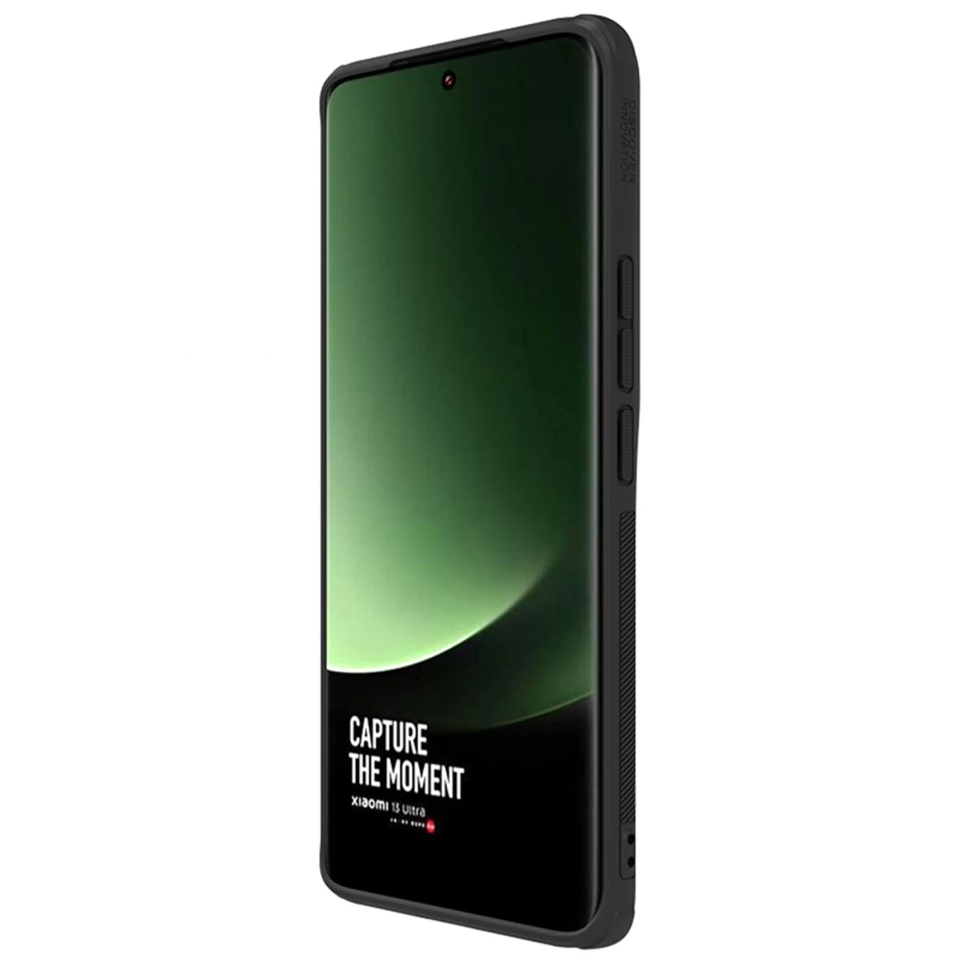Xiaomi 13 Ultra dėklas Juoda NILLKIN SUPER FROSTED SHIELD PRO