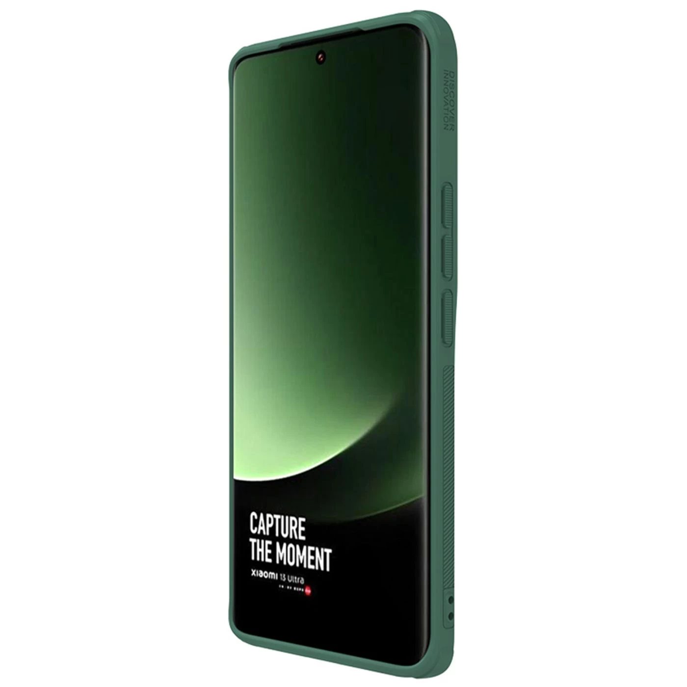 Xiaomi 13 Ultra dėklas žalia NILLKIN SUPER FROSTED SHIELD PRO