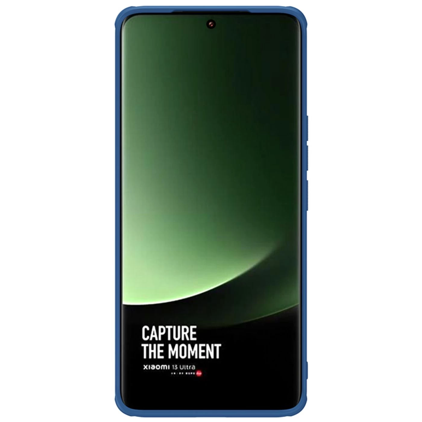 Xiaomi 13 Ultra dėklas mėlyna NILLKIN SUPER FROSTED SHIELD PRO
