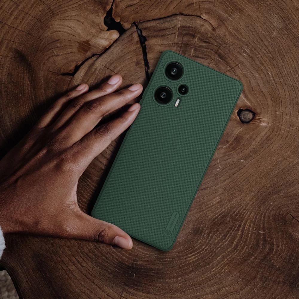 Xiaomi RedMi Note 12 Turbo dėklas Juoda NILLKIN SUPER FROSTED SHIELD PRO Redmi