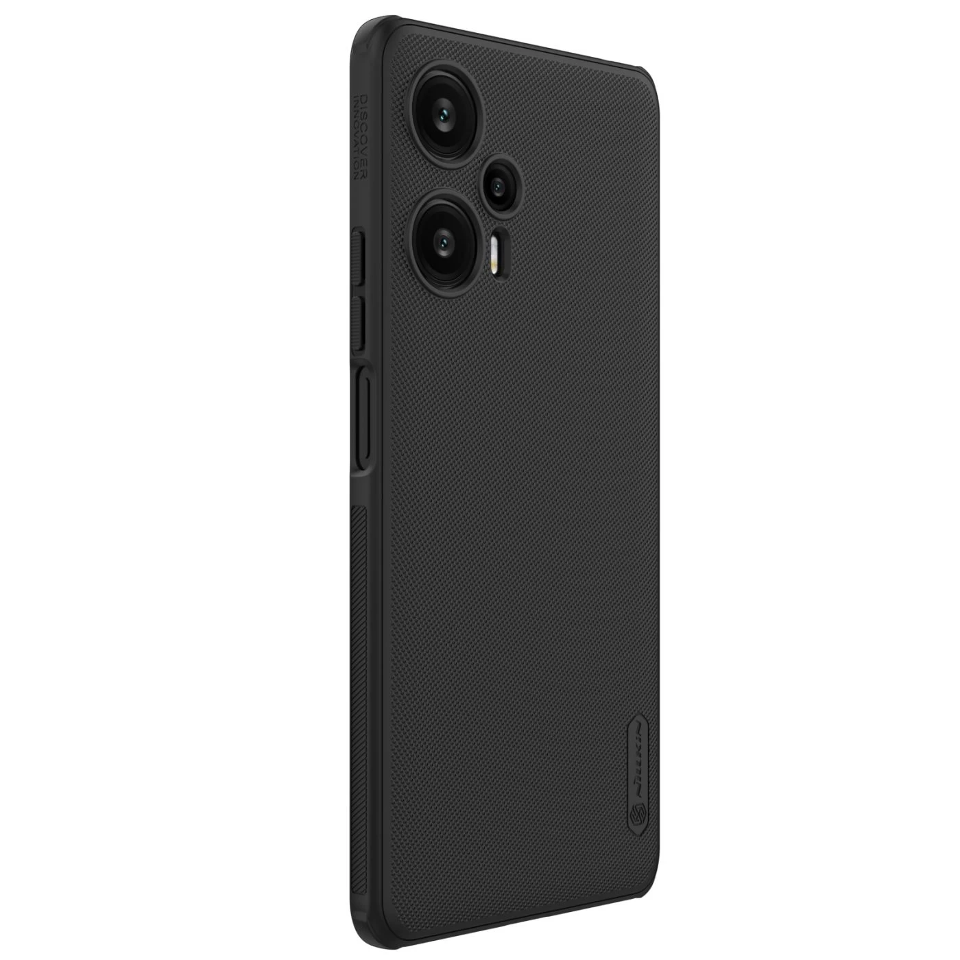 Xiaomi RedMi Note 12 Turbo dėklas Juoda NILLKIN SUPER FROSTED SHIELD PRO Redmi