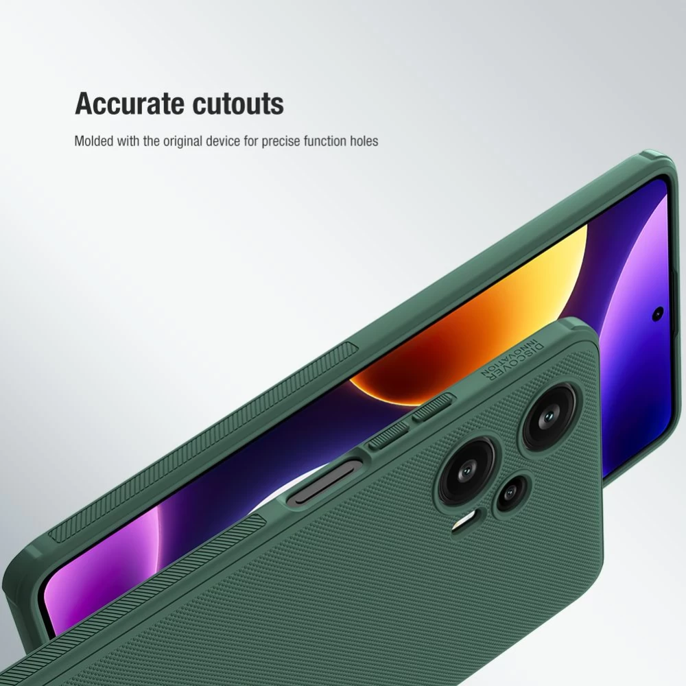 Xiaomi Poco F5 ümbris must NILLKIN SUPER FROSTED SHIELD PRO