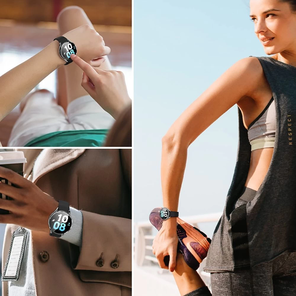 Samsung Galaxy Watch 6 чехол прозрачный TECH-PROTECT DEFENSE360 (40 MM)