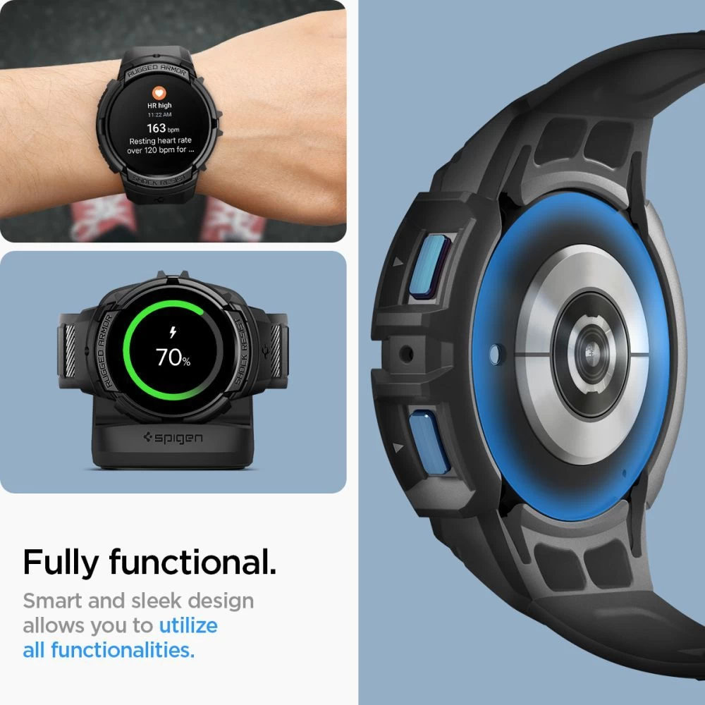 Samsung Galaxy Watch 6 skal, fodral  SPIGEN RUGGED ARMOR ”PRO” (40 MM)