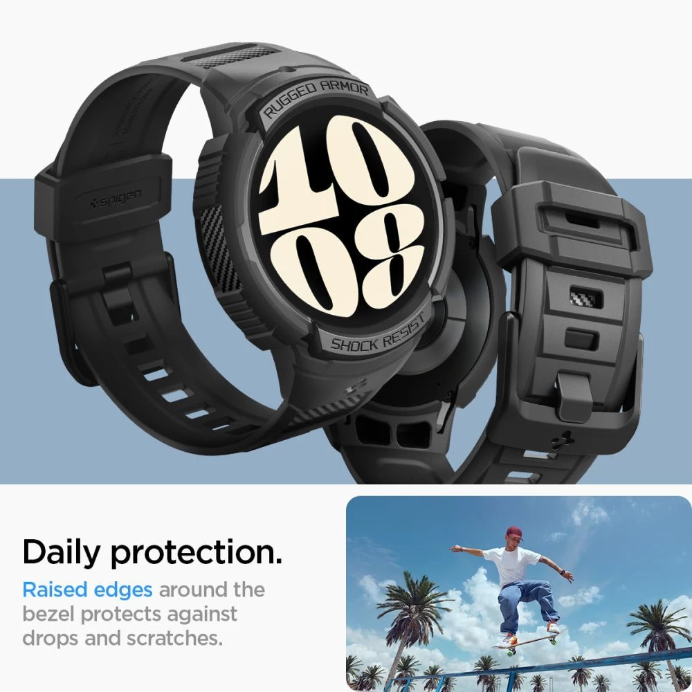 Samsung Galaxy Watch 6 skal, fodral  SPIGEN RUGGED ARMOR ”PRO” (40 MM)