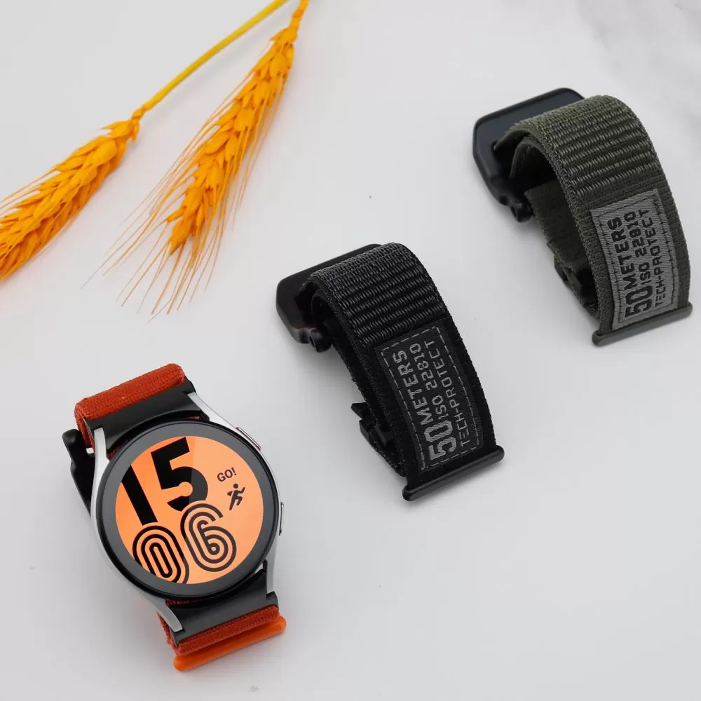 Samsung Galaxy Watch 6 siksniņa melns TECH-PROTECT SCOUT