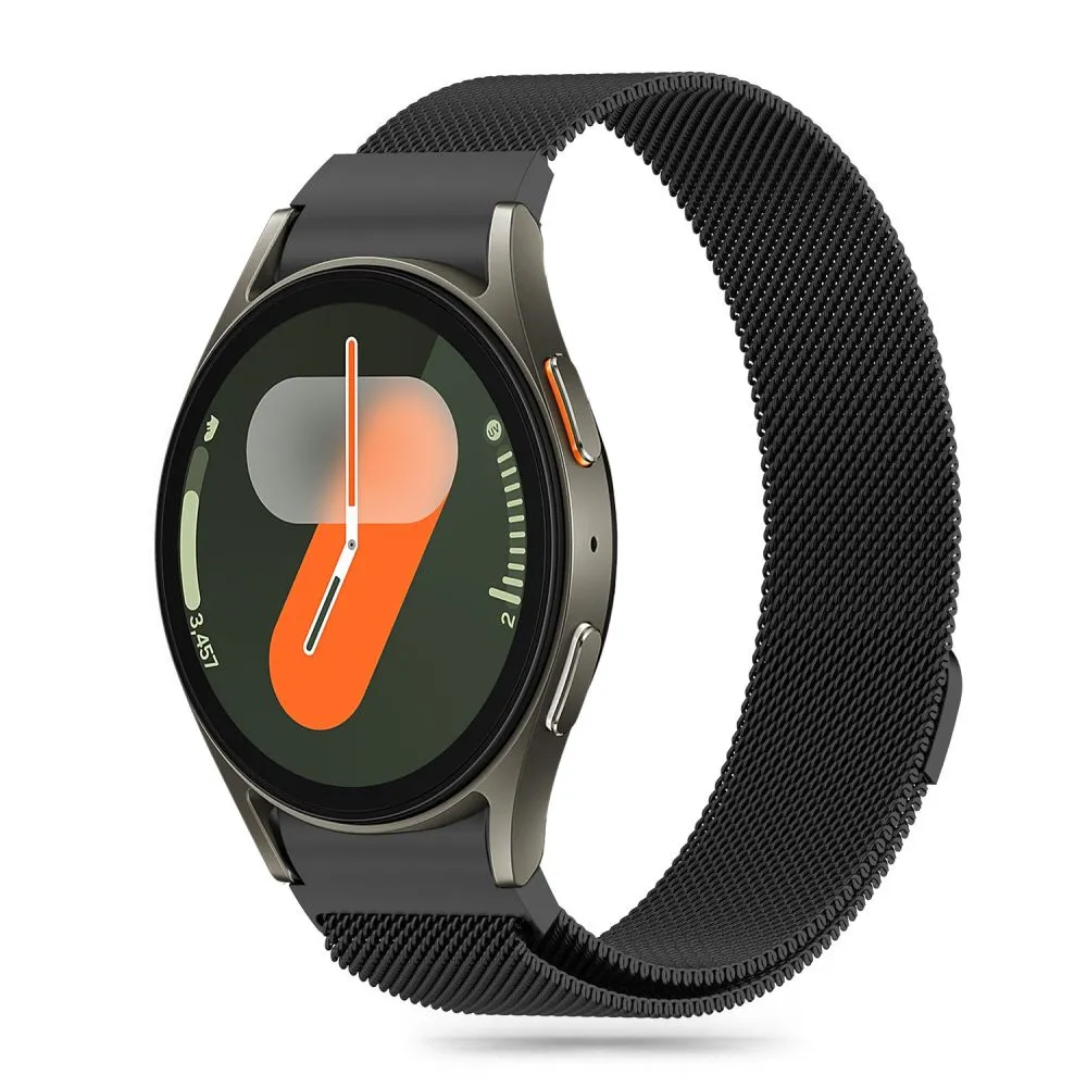 Samsung Galaxy Watch 6 siksniņa melns TECH-PROTECT MILANESEBAND