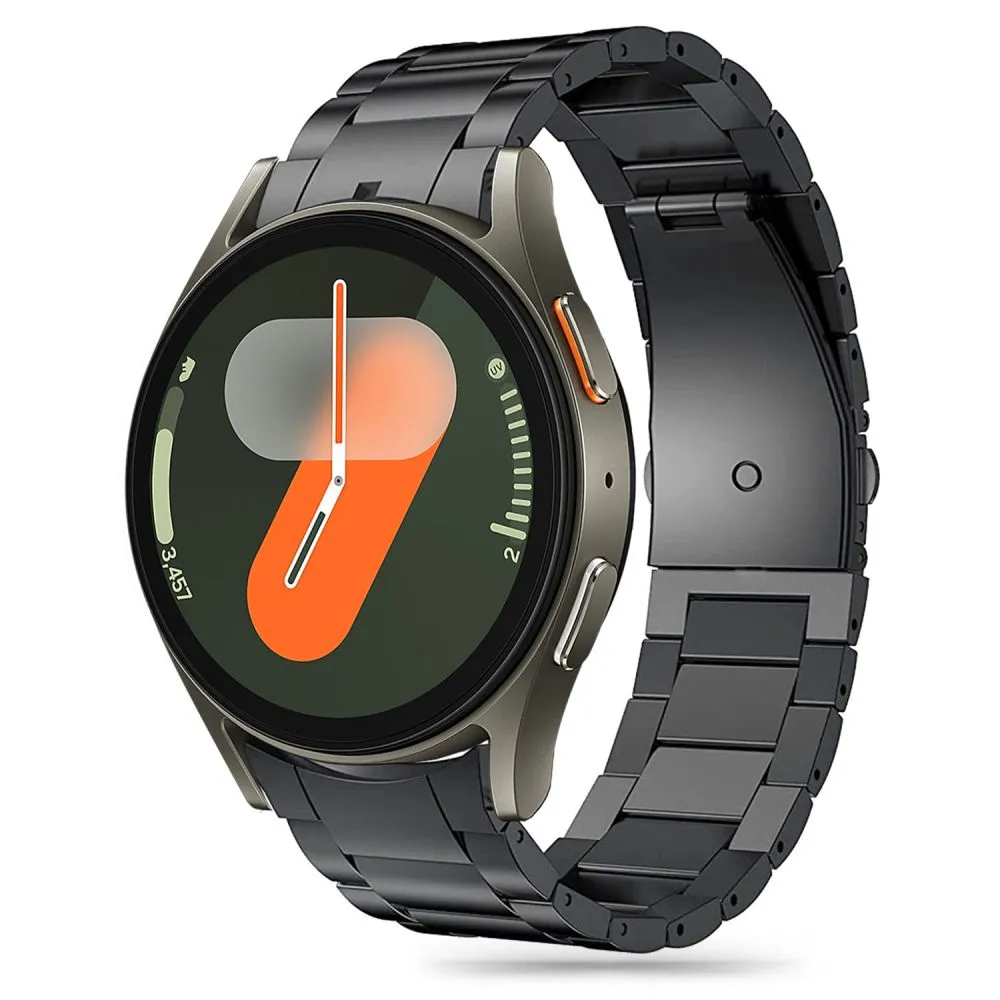 Samsung Galaxy Watch 6 siksniņa melns TECH-PROTECT STAINLESS