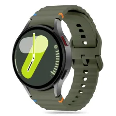 Samsung Galaxy Watch 6 siksniņa zaļš TECH-PROTECT SILICONE SPORT