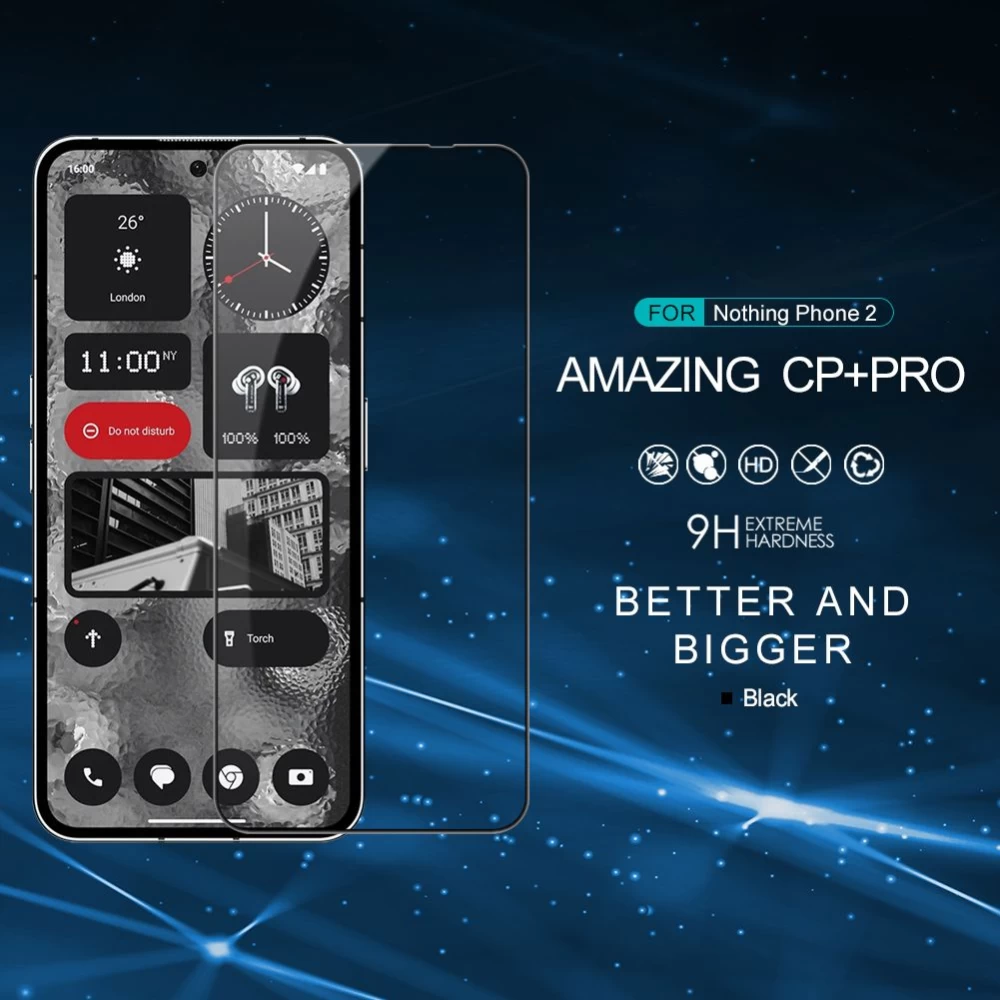 Nothing Phone (2) apsauginis stiklas  NILLKIN CP+PRO