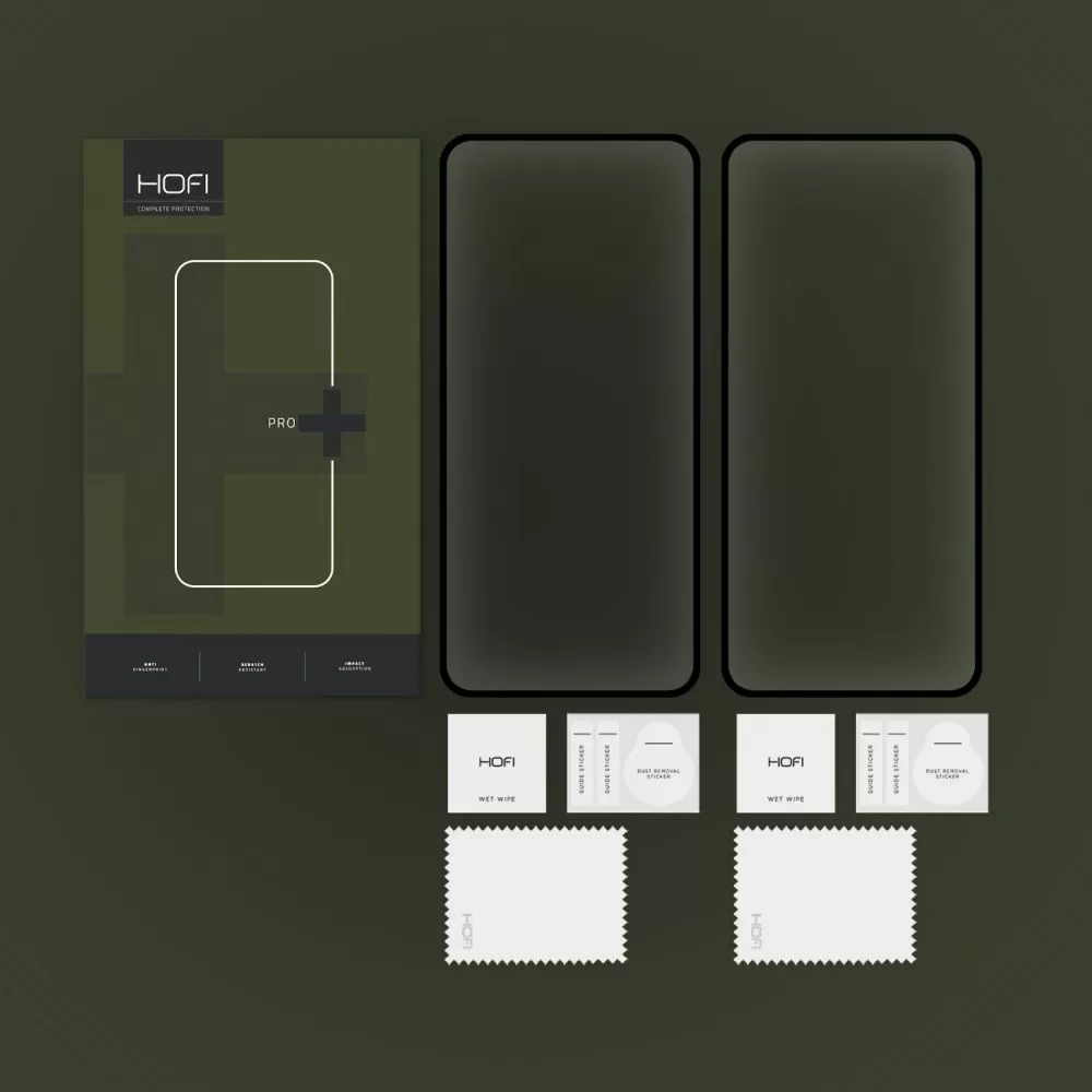 Nothing Phone (2) apsauginis stiklas HOFI GLASS PRO+ 2-PACK (2A)