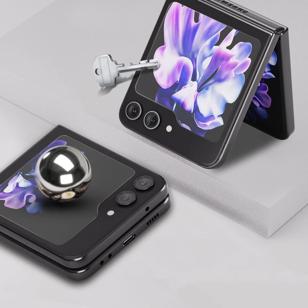 Samsung Galaxy Z Flip 5 panssarilasi  WHITESTONE EZ GLASS 2-PACK