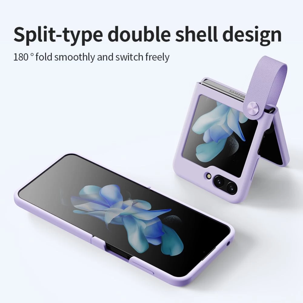 Samsung Galaxy Z Flip 5 suojakuori musta NILLKIN FLEX FLIP