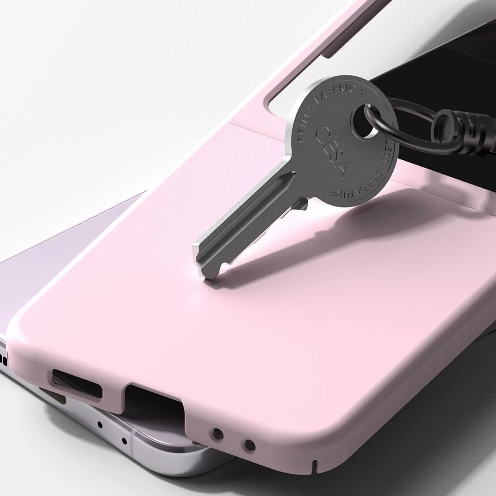Samsung Galaxy Z Flip 5 suojakuori pinkki RINGKE SLIM