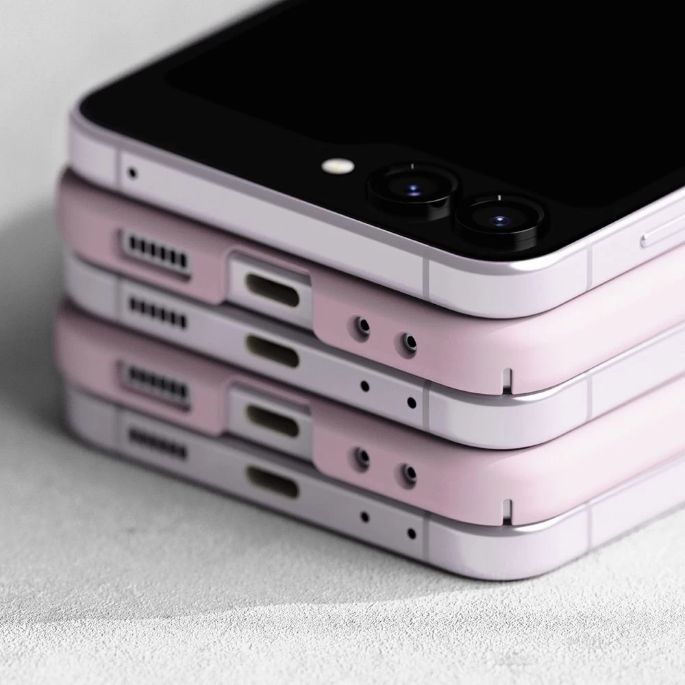 Samsung Galaxy Z Flip 5 suojakuori pinkki RINGKE SLIM