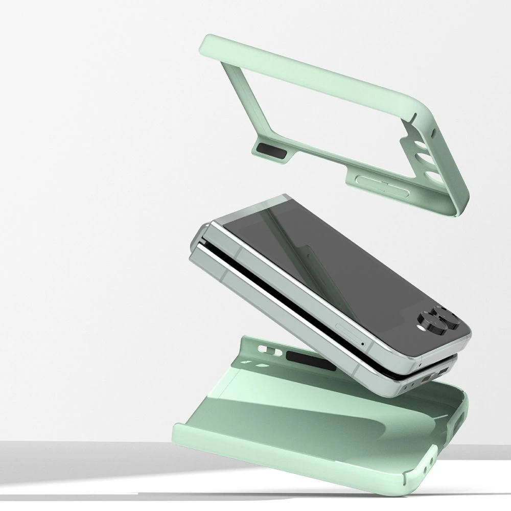 Samsung Galaxy Z Flip 5 suojakuori vihreä RINGKE SLIM