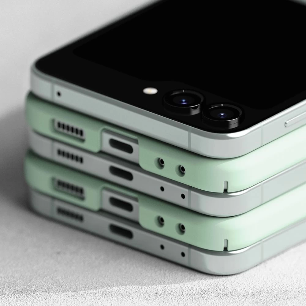 Samsung Galaxy Z Flip 5 suojakuori vihreä RINGKE SLIM