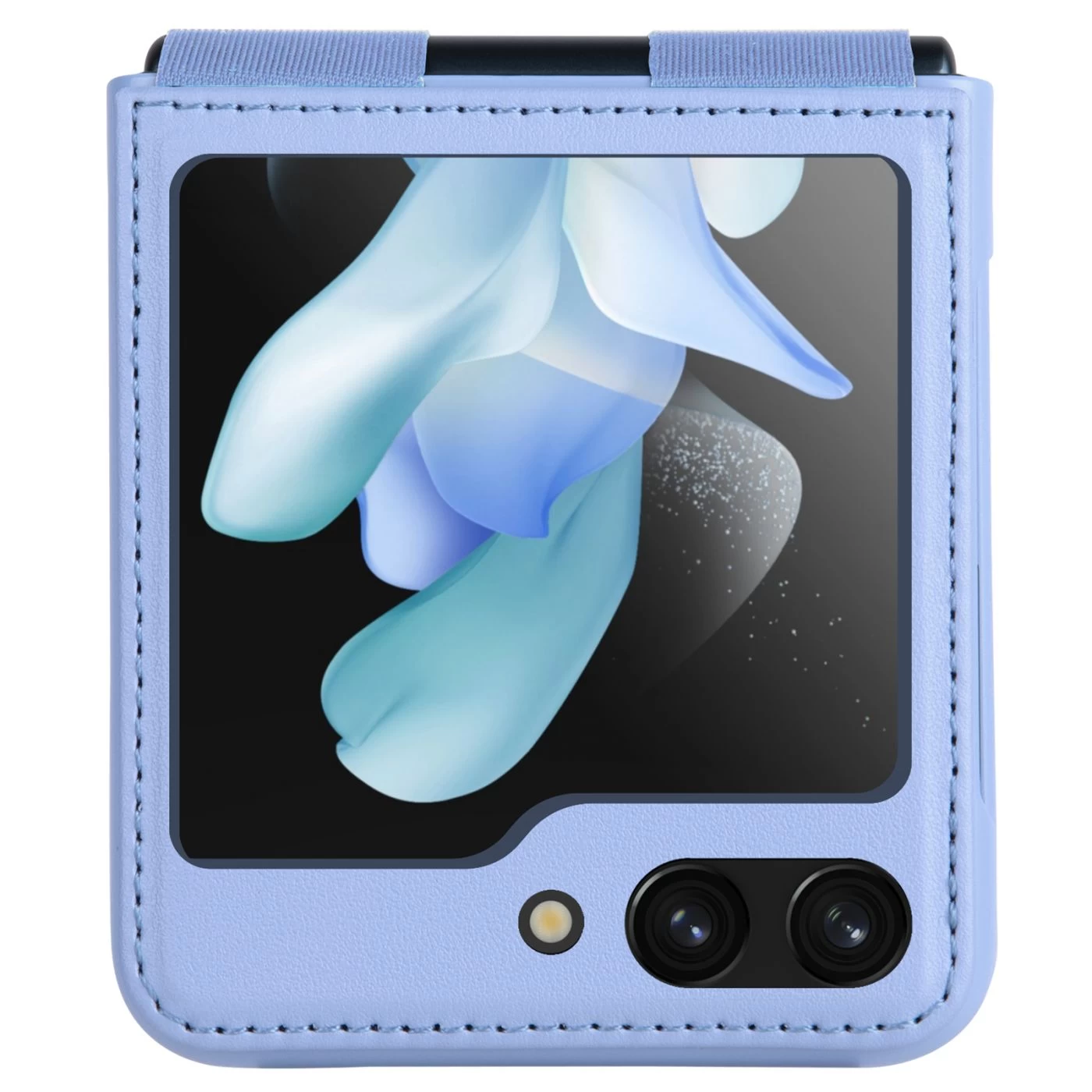 Samsung Galaxy Z Flip 5 suojakotelo NILLKIN QIN LEATHER (VEGAN LEATHER)