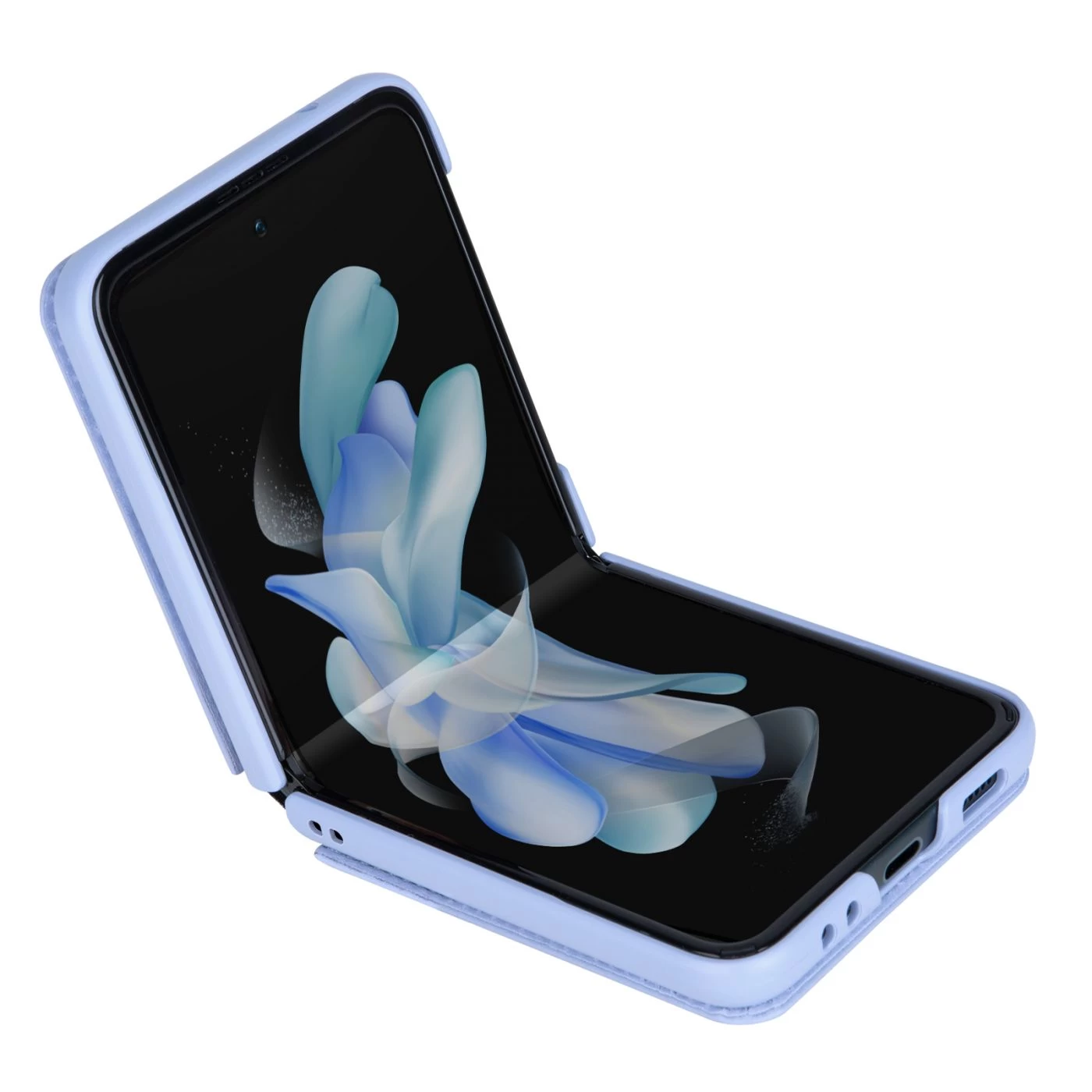 Samsung Galaxy Z Flip 5 suojakotelo NILLKIN QIN LEATHER (VEGAN LEATHER)