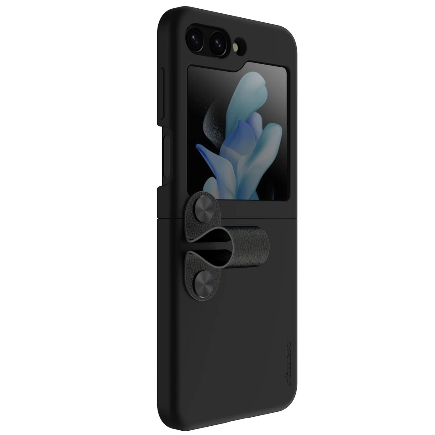 Samsung Galaxy Z Flip 5 suojakuori musta NILLKIN FLEX FLIP