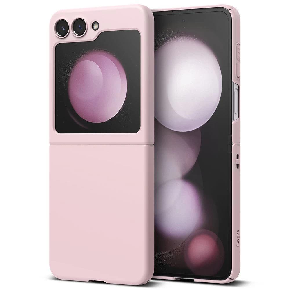 Samsung Galaxy Z Flip 5 suojakuori pinkki RINGKE SLIM